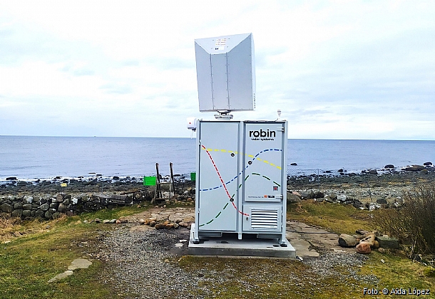 New radar at Lista Lighthouse.